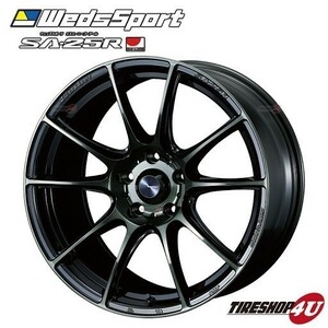 Weds Sport SA-25R SA25R 18インチ 18x7.5J 5/114.3 +45 WBC ウォースブラッククリアー 新品ホイール1本価格 送料無料