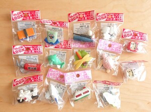 新品★消しゴム 生き物 乗り物 イワコー まとめておもしろ消しゴム 日本製 けしごむ 昭和レトロ