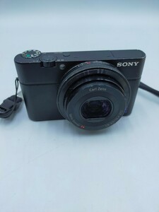 □SONY Cyber-shot DSC-RX100 デジタルスチルカメラ ブラック ソニー サイバーショット