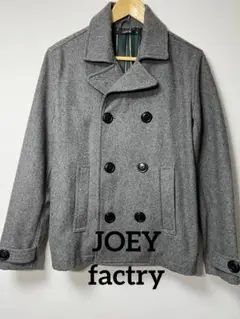 Pコート　メンズ　JOEY factory  グレー　Mサイズ