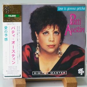 【24K GOLD レア 帯】パティ・オースティン　愛の予感　PATTI AUSTIN　LOVE IS GONNA GETCHA　名盤！