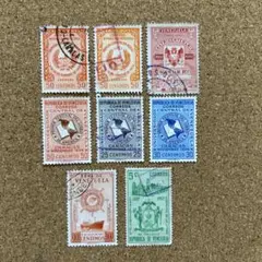 ベネズエラの切手　1950年代メイン　8種