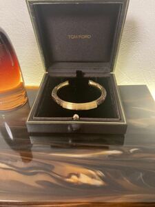 トムフォード　18金ゴールド　クロコダイル　バングル　ブレスレット　tomford