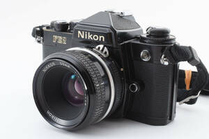 ★訳あり大特価★ニコン Nikon FE2 ボディ + Ai NIKKOR 50mm F2 ★ T116#2451