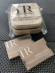 ヘレナ ルビンスタイン HELENA RUBINSTEIN クリスマスノベルティ　ミニビューティケース　サンプルファンデーション