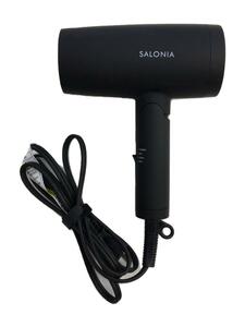 SALONIA◆ドライヤー・ヘアアイロン スピーディーイオンドライヤー SL-013BK [BLACK]