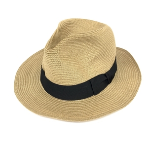 良好◆KNOX×CA4LA ノックス×カシラ ハット ◆ ベージュ リネン100％ レディース 帽子 ハット hat 服飾小物