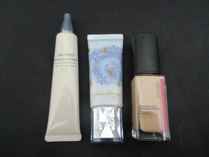 中古 コスメ SHISEIDO スノービューティー ホワイトニング トーンアップエッセンス 40ml 等 3点 ファンデーション