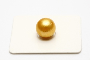 南洋白蝶真珠パールルース　11mm　ゴールドカラー