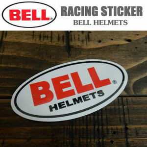 【送料無料・即決！】Racing Sticker BELL HELMETS ヘルメット ベル ステッカー シール デカール No2.