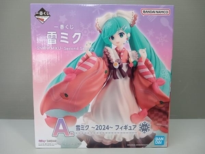 未開封品 A賞 初音ミク 雪ミク ~2024~ 一番くじ 雪ミク ~SNOW MIKU~ Second Season ボーカロイド