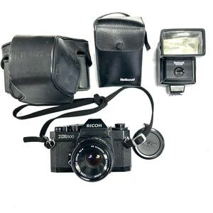 Y625 フィルムカメラ ストロボ まとめ RICOH リコー XR500 1:2 50mm National ナショナル autopana PE-2006 ジャンク品 中古 訳あり