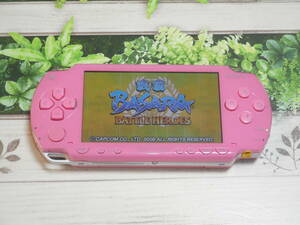 PSP　1000　ピンク　本体　良好