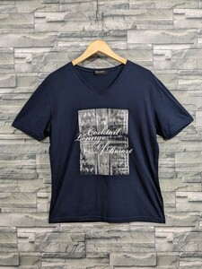 ★送料無料★BOYCOTT　ボイコット　半袖　Tシャツ　Ｖネック　トップス　メンズ　サイズ5