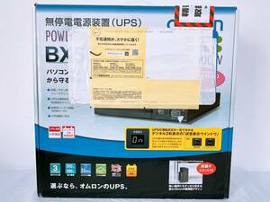 【新品・未使用品】OMRON 無停電電源装置 BX50F 常時商用給電方式 500VA/300W 超薄型UPS/オムロンソーシアルソリューションズ