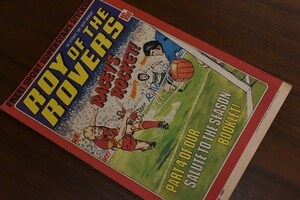 B0290 「ROY OF THE ROVERS」 コミック　 古本　雑誌　マガジン　サッカー