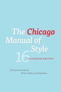 [A12141370]The Chicago Manual of Style