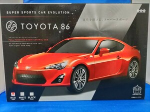 即決価格 【未使用】TOYOTA トヨタ86 進化を続ける スーパースポーツ フルファンクション ラジコン ラジコンカー 自動車 外箱開封 同梱可能