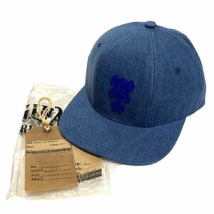 【即決】21SS 新品未使用 テンダーロイン BASEBALL CAP DENIM WASH INDIGO ベースボール キャップ デニム