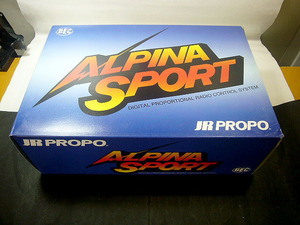 ★当時物 JR-PROPO ALPINA SPORT アルピナ バック付FETアンプ NEA-850B BEC プロポセット 未使用 新品★