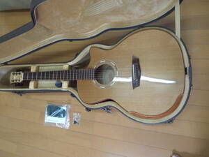 ワッシュバーン エレクトリックアコースティックギター Washburn WCG66SCE 6-String Grand Auditorium Cutaway Acoustic Guitar - Natural