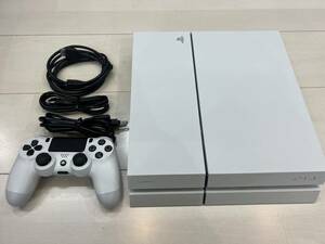 美品　貴重　レア　FW 5.05 動作OK　PS4 PlayStation4 白　ホワイト　CUH-1200A　500GB　システムソフトウェア　5.05