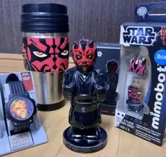 DARTH MAUL ダースモール   STAR WARS 4点セット　時計・・