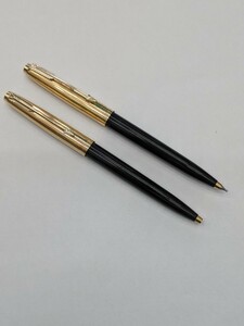 ◇PARKER パーカー ノック式 ボールペン シャープペン 2本セット （KU4-17）