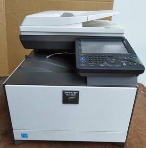 ■SHARP MX-C302W★印字約7209枚★無線LAN,両面対応！ 卓上A4カラー複合機 コピー・FAX・プリンタ・スキャナ 【C1002Z10BH】