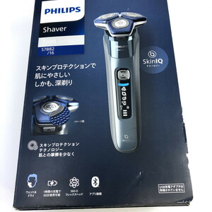 PHILIPS シェーバー 7000 Series S7882/16 アイスブルー 2024年製 45枚刃　ウェット＆ドライ(Y0411_10)