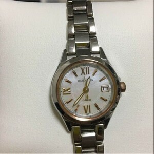 【カシオ】 オシアナス 新品 腕時計 シルバー OCW-70PJ-7A2JF 電波ソーラー 未使用品 レディース 女性 CASIO