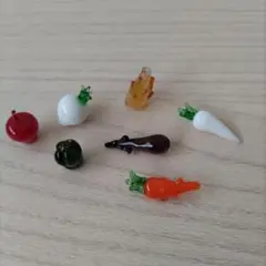 ガラス細工　野菜