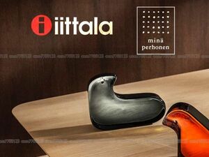 未使用◎iittala × ミナ ペルホネン◎ガラスバード 北欧 ガラス イッタラ インテリア フィンランド mina perhonen 皆川明