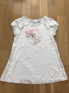 ジルスチュアート　半袖Tシャツ 130センチ　トップス　キッズ　ジュニア　女の子　半袖カットソー　JILLSTUART