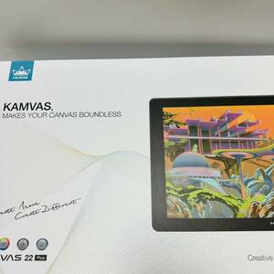 HUION 液タブ Kamvas22 Plus 液晶ペンタブレット 21.5型