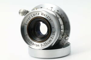 ★外観極上★ ライカ LEICA ズマロン SUMMARON 35mm F3.5 前期型 71万台 【L39/Lマウント用】 #0445 #092341 #0817