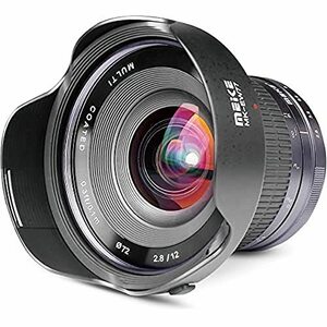 【国内正規品】 Meike 交換レンズ 広角レンズ MK 12mm F2.8 Canon EF-M用 (中古品)