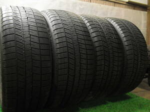 A106T バリ山! ダンロップ ウィンターマックス03 245/50R18 2020年製 4本 タイヤ 冬タイヤ スタッドレス 売切 直接引取可 石狩市