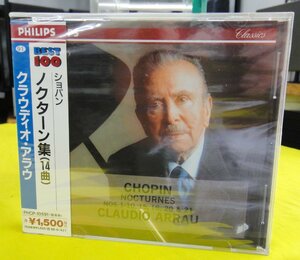 CD/未開封品 PHILIPS クラウディオ・アラウ 『ショパン/ノクターン集（全14曲）』（送料込）