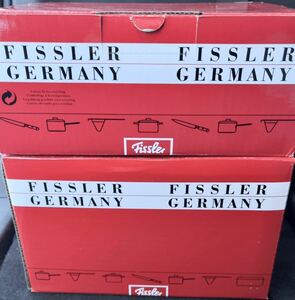 未開封未使用品 フィスラー Fissler ヴィエナ　ステンレス　両手鍋　内径20cm 2種類　シチューポット&キャセロール Made in China