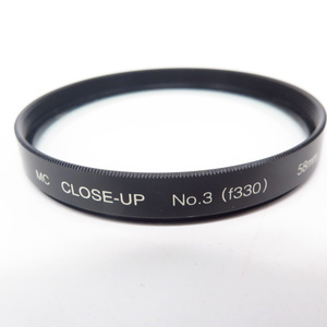 804定● 良品 CLOSE-UP +3 No.3 58mm 送料無料【検: marumi kenko ハクバ 禮璽 フィルター 】