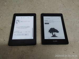 N125E KINDLE 2台セット PQ94WIF Kindle Paperwhite 第 10 世代 2018 DP75SDI Kindle Paperwhite 6世代?