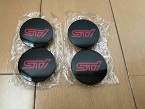 STi オプションアルミホイール用センターキャップ （品番28821FE141 ）4個セット