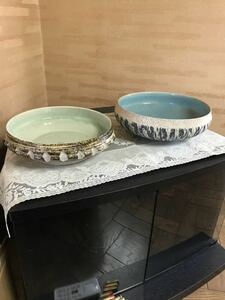 水盤　花器　華道　中古品　3点