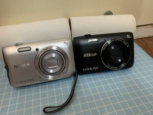 【4】2台　Nikon COOLPIX A300 4.5-36.0mm 1:3.7-6.6 コンパクトデジタルカメラ 