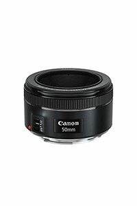 Canon 単焦点レンズ EF50mm F1.8 STM フルサイズ対応 EF5018STM(中古品)