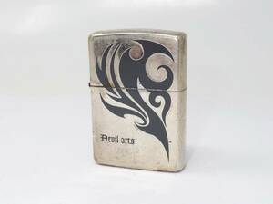 ZIPPO ジッポー 2005 スターリングシルバー 銀 DEVIL ARTS デビルアーツ ライター オイルライター 　　＃185