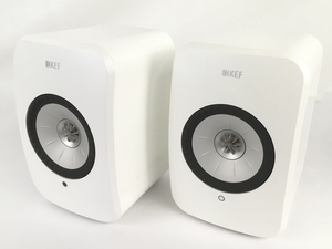 KEF LSX ハイレゾ対応 デジタル アクティブ スピーカー ペア ジャンク Y8757798