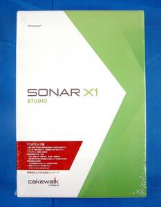 【3419】 Roland SONAR X1 Studio for Windows アカデミック版 新品 ローランド ソナー スタジオ cakewalk DAWソフト レコーディング 編集