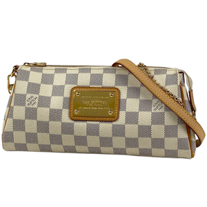 ルイ・ヴィトン Louis Vuitton エヴァ 2WAY ショルダーバッグ ハンドバッグ ダミエアズール ホワイト N55214 レディース 【中古】